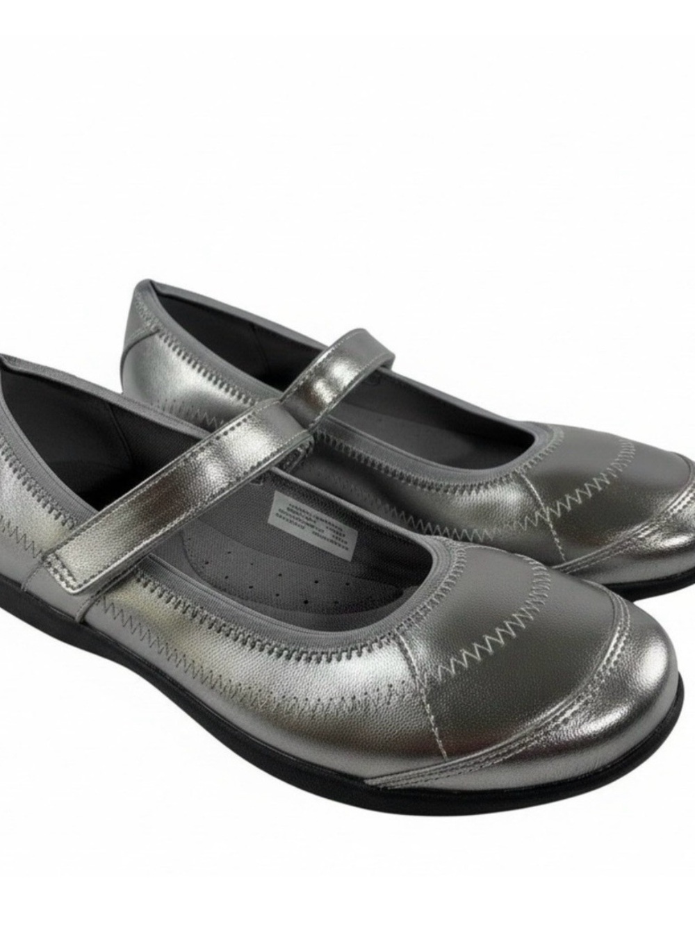 Hush Puppy Silver Girls Dress Shoes Size 2.5